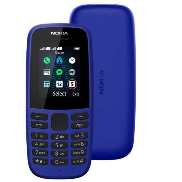 Mobitel mobile new new nokia 105 classic (dual sim) slider phone in UK, classic mobile phone all colors